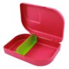 Plastikfreie Brotbox pink