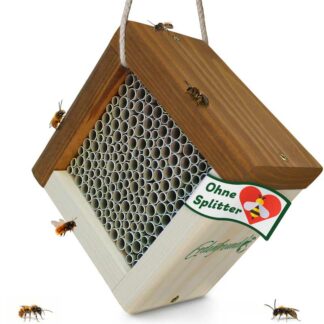 Wildbienen Nisthilfe Bienenhaus